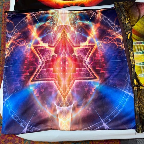 Pumayana Pillow Covers  23 x 23 Multicolor Set of 4 New - Picture 2 of 7